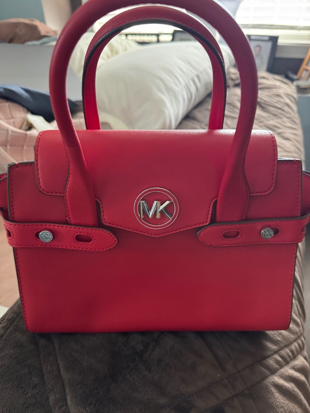 Micheal Kors red purse
